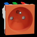  Prise 2P+T FR 90� rapide Orang 