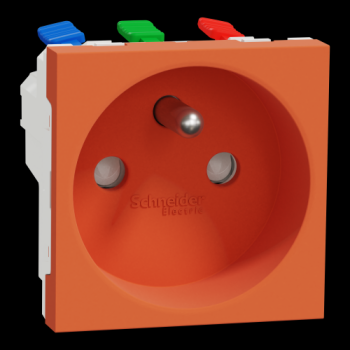  Prise 2P+T FR 90� rapide Orang 