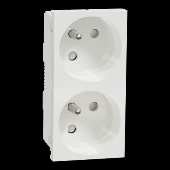  Prise 2x2P+T FR45� goul rap Bl 