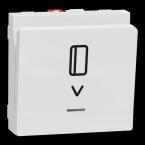  Cde � carte NO/NF 10A 2m Blanc 