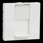  Prise RJ45 x1 cat6FTP 2m Blanc 