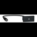  Prise mini jack 3,5 mm 1m Anth 