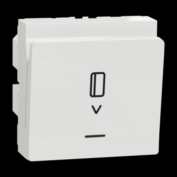  Cde � carte elect 10A 2m Blanc 