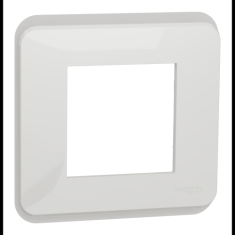  Plaque de finition Blanc 1P 