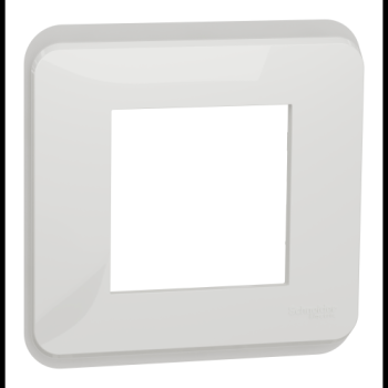  Plaque de finition Blanc 1P 