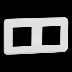  Plaque de finition Blanc 2P 