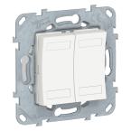  Unica KNX 4BP led blanc +supp 