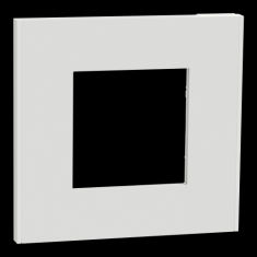  Unica D plaq blanc 1P 