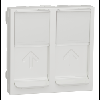  Prise 2 RJ45 S-One 2m Bl A 