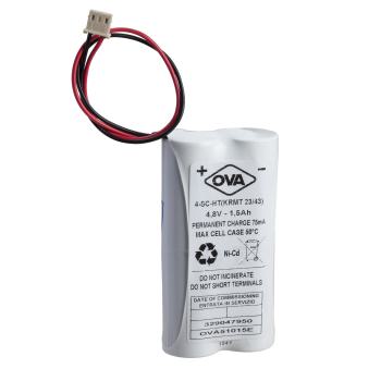  NICD BATTERIE 4,8V 0,6AH 