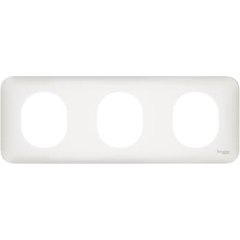  PLAQUE 3P HORIZONTAL 71MM 