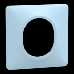  Plaque 1 poste Bleu A 