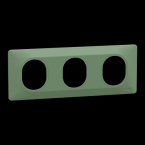  Plaque 3 post Hor 71 mm Vert F 