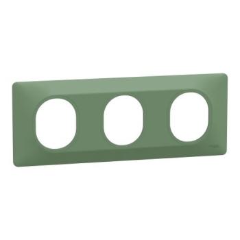  Plaque 3 post Hor 71 mm Vert F 