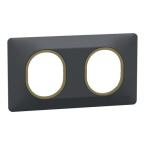  Plaque 2 post Hor 71 mm Ant Lt 