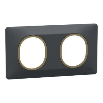  Plaque 2 post Hor 71 mm Ant Lt 