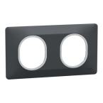  Plaque 2 post Hor 71 mm Ant Ag 