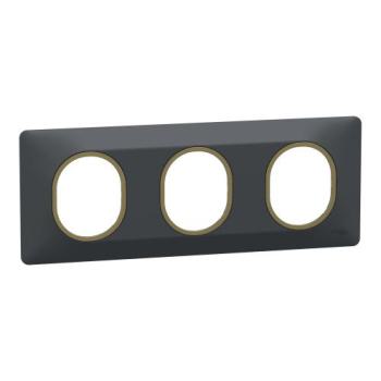  Plaque 3 post Hor 71 mm Ant Lt 