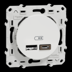  O2011 Prise double USB typeA+C 