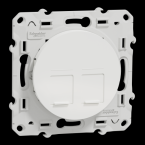  Odace 2011 DBL RJ45 SS CON BLC 