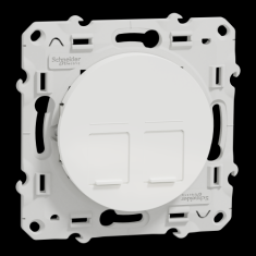  Odace 2011 DBL RJ45 SS CON BLC 
