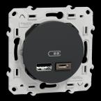  O2011 Prise double USB A+C Ant 