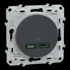  O2011 Chargeur USB C 65W Anthr 