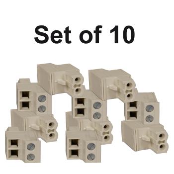  QTY10 2PT PDM SCREW CONN 