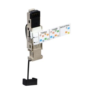  CONNECT ETH RJ METAL 