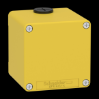  Boitier vide jaune non perc� 