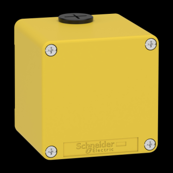  Boitier vide jaune non perc� 