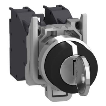  BOUTON TOURNANT NOIR DIAM 22 A 