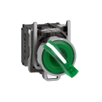  BOUTON TOURNANT LUMINEUX VERT 