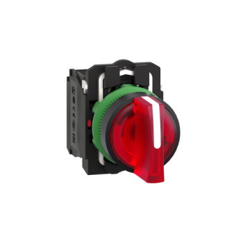  BOUTON TOURNANT LUMINEUX 3 POS 