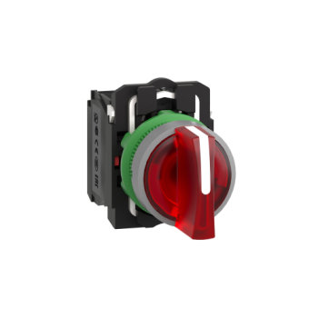  BT lumineux rouge 1O+1F 230V 