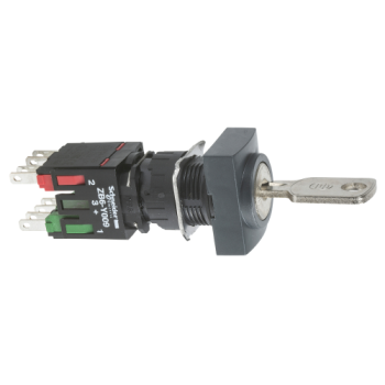  BOUTON TOURNANT NOIR DIAM 16 A 