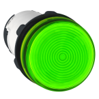  VOYANT ROND DIAM 22 IP 65 VERT 