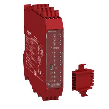  CPU-8 entrées-4 OSSD-ressort 