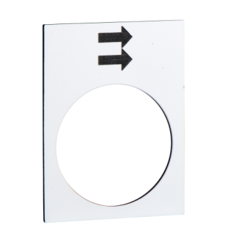  ETIQ 30X40MM BLC Mont�e GV 