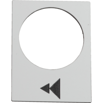  ETIQ 30X40MM BLC Mont�e PV-GV 
