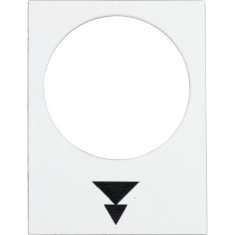  ETIQ 30X40MM BLC Mont�e PV-GV 