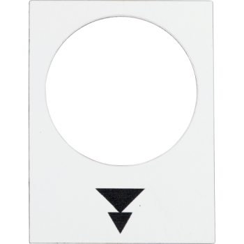  ETIQ 30X40MM BLC Mont�e PV-GV 