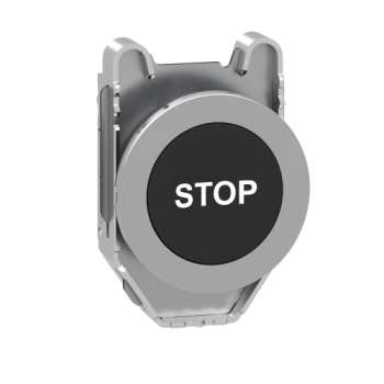  t�te BP flush marqu� noir 
