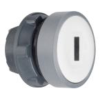  tête bouton poussoir O22 blanc 