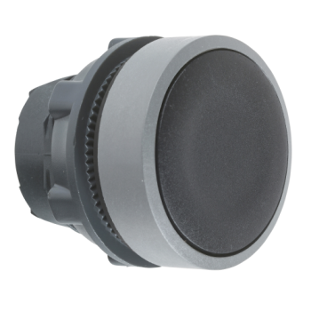  t�te bouton poussoir O22 noir 