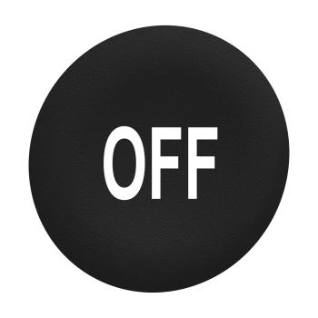  capsule BP flush 'OFF' noir 