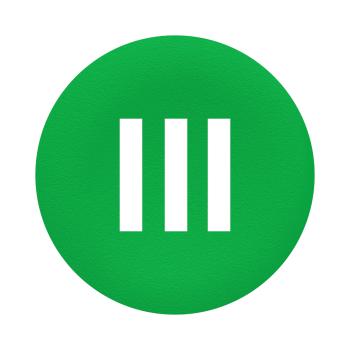 capsule BP flush 'III' vert 