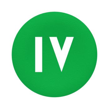  capsule BP flush 'IV' vert 