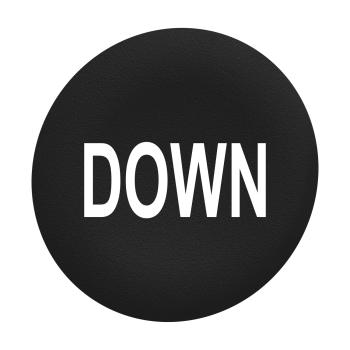  capsule BP flush 'DOWN' noir 
