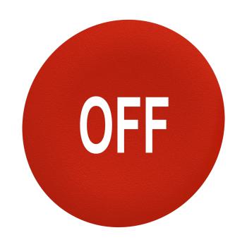  capsule BP flush 'OFF' rouge 